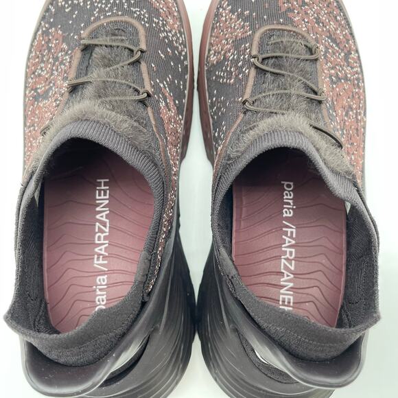 Hoka x Paria Farzaneh | Restore Chukka Sneakers in Chocolate Men's 9 Women's 10 - Picture 10 of 14